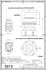 5819-2 HSK63F ER40 Toolholder Balanced Nut 2D Dimensions