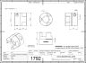 1792-4 HUB ShaftCoupler DCNC-D40-L65-B19.00mm 2D Dimensions