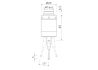 IF76 hardwired touch probe also for pull measurements