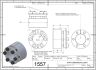 1557-2 Locking Assembly BK70 d x D x 30x55 Lt45mm 2D Dimensions