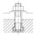 5331-3 M10 T-nut L22mm DIN508 for T-slot14mm wide