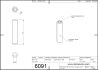 6091-3 M10x45 DIN 916 RVS A2 - Hexagon socket set screws 2D Dimensions