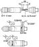 M12 4-pole Straight Male Shielded Connector - 1424666