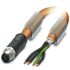 5478-1 M12-S Power 3PE Cable L10000mm MALE Shielded with Openend