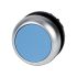 2591-1 M22-D-B - Pushbutton RMQ-Titan Flat momentary Blue Blank Bezel titanium 216600