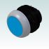 2591-2 M22-D-B - Pushbutton RMQ-Titan Flat momentary Blue Blank Bezel titanium 2166003D Render