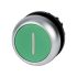 M22-D-G-X1 - Pushbutton RMQ-Titan Flat momentary green X1 Bezel titanium216607