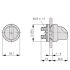 M22-WLK-W Actuator 22mm Lucent White 2-way 216812 Momentary