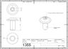 M5x10 Bolt ISO 7380-2 with Flange