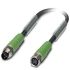 M8 3 Pole Cable L1500mm MALE-FEMALE Straight Shielded