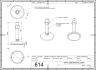 Machine Foot Ø79mm M16x100