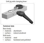 Maytec Drill Jig for F and E type slots