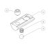 MayTec T-nut for E-slot profile group 40 M6 With M6 LOCK bolt