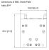 MKM-EPF EMC kit for Delta VFD-MS-300 and ME-300 Frame size F