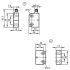 MN206S Magnetically Coded Sensor 5mm IP67 IP69K 24 VDC 2xNO M8 4-Pin LEFT