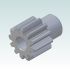 486-1 Module 2 Pinion with 12 teeth 3D render