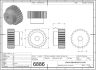 6886-2 Module 2 Pinion with 26 teeth 2D dimensions