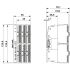 6821-4 Module carrier - AXL F BP SE6- 1088136 DIMS2