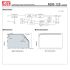 4393-4-NDR-120-12 12VDC 120W DIN Rail PowerSupply Block Diagram