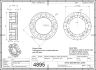 Output Flange for WormGearbox V30 MV30