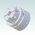 ShaftCoupler DCNC-D27-L25-B6.00-B8.00mm