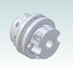 ShaftCoupler DCNC-D27-L25-B6.35-B6.35mm