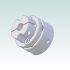 6872-1 ShaftCoupler DCNC-D27-L25-B6.35-B8.00mm 3D render