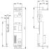 Siemens 3ZY1212-2DA00Device Terminating Connector type 1 225mm wide