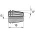 4818-2 Rego-Fix Standard ER 11 Collet Dimensions