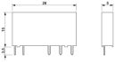 4479-5 Single relay - REL-MR- 24DC-21 - 2961105 Dimensions