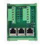 TAP-CN03 - CANopenDeviceNet distribution box (3 x RJ45)