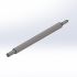 6046-3 TCP Calibration Tool Long Point Ø30mm L450mm render 2