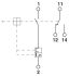 Thermomagnetic device circuit breaker - CB TM1 1A SFB P - 2800836