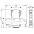 6235-3 Thermomagnetic device circuit breaker - CB TM1 4A SFB P - 2800839 2D Dimensions