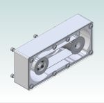 Timing Belt Gearbox i 1:1 DIY-set for DCNC Router Z-axis Ballscrew