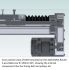 6470-10 Timing Belt Gearbox i 1 to 1 DIY-set for DCNC Router Z-axis BallscrewCross Section view EXAMPLE LSM Cross