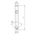 5154-2 VHM-Deburring XL 16mmØ Z6 L130mm ALUNIT coated ChamferDeburr General Dimensions