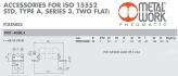 W0950322001 Foot Model A 32 Bore ISO