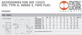 W0950322001 Foot Model A 32 Bore ISO