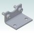 6841-3 W0950502001 - Hinge - Model A 050 3D Render