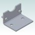 6845-3 W0951252001 - Hinge - Foot Model A 125 3D render