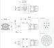 5661-2 WER3000FLA08-00 3PE4 Energy Element for ToolchangerØ200mmWWR160F-B Robot side 2D Dimensions